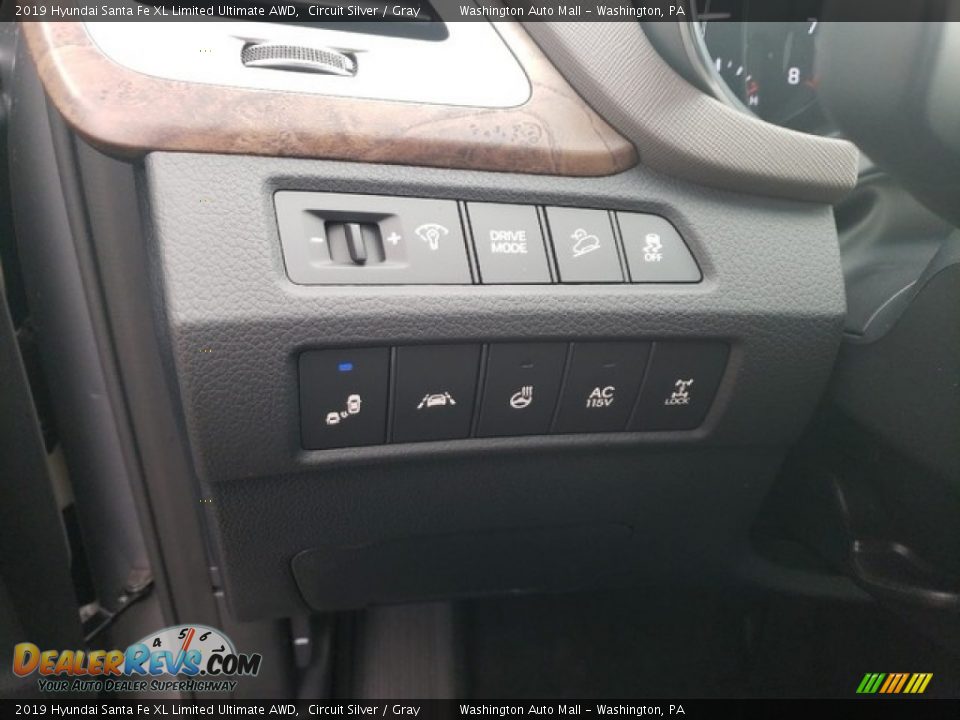 2019 Hyundai Santa Fe XL Limited Ultimate AWD Circuit Silver / Gray Photo #20