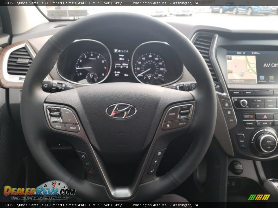 2019 Hyundai Santa Fe XL Limited Ultimate AWD Circuit Silver / Gray Photo #21