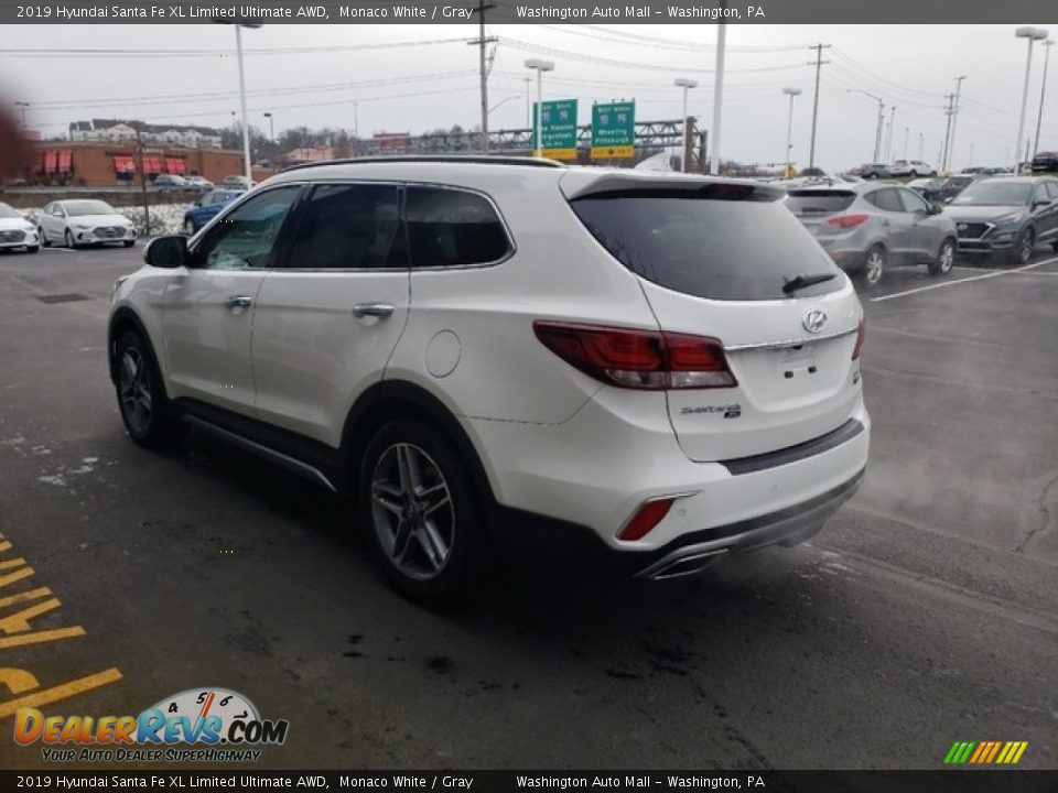 2019 Hyundai Santa Fe XL Limited Ultimate AWD Monaco White / Gray Photo #5