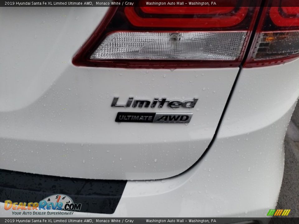 2019 Hyundai Santa Fe XL Limited Ultimate AWD Monaco White / Gray Photo #8