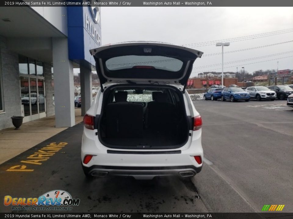 2019 Hyundai Santa Fe XL Limited Ultimate AWD Monaco White / Gray Photo #13