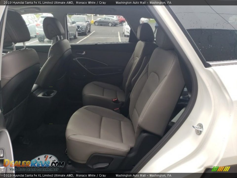 2019 Hyundai Santa Fe XL Limited Ultimate AWD Monaco White / Gray Photo #16