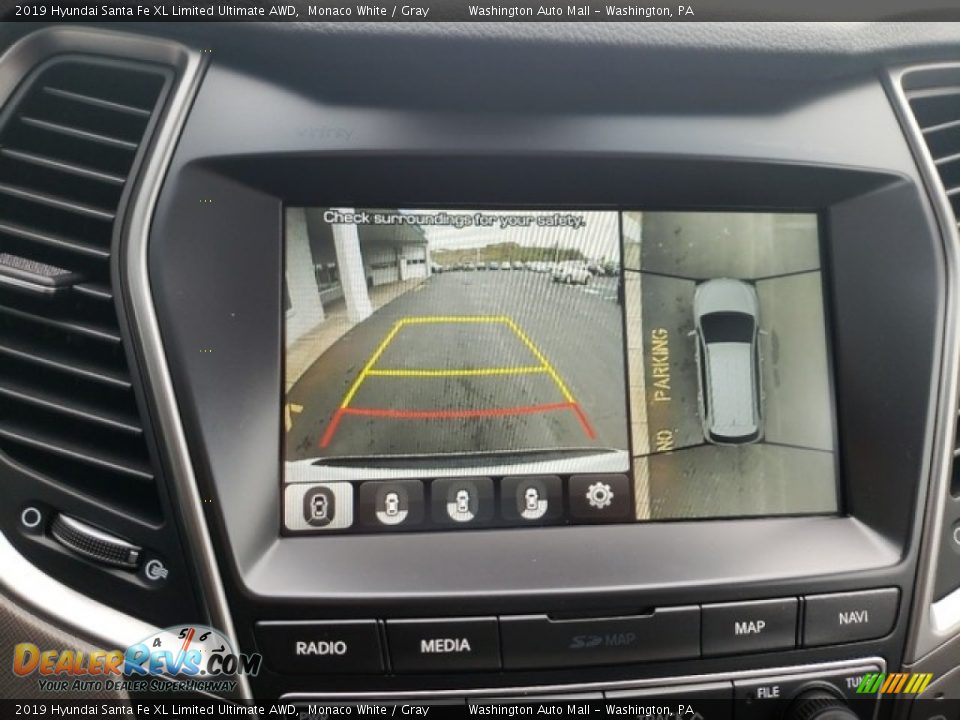 2019 Hyundai Santa Fe XL Limited Ultimate AWD Monaco White / Gray Photo #24