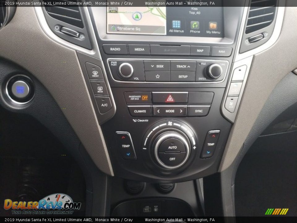 2019 Hyundai Santa Fe XL Limited Ultimate AWD Monaco White / Gray Photo #25