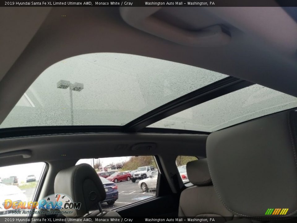 2019 Hyundai Santa Fe XL Limited Ultimate AWD Monaco White / Gray Photo #27