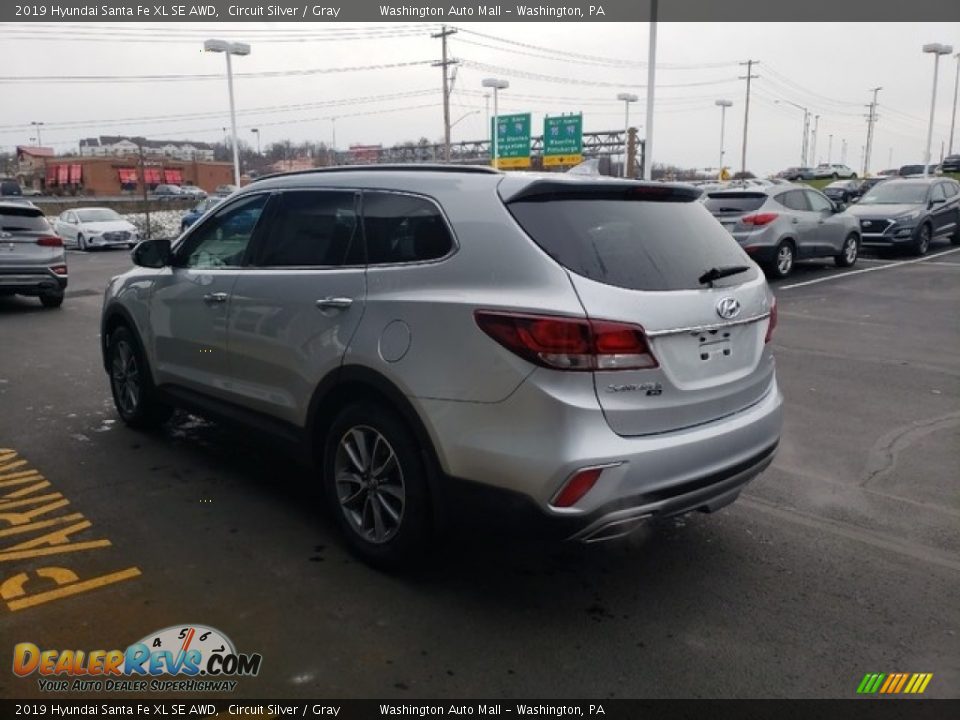 2019 Hyundai Santa Fe XL SE AWD Circuit Silver / Gray Photo #5