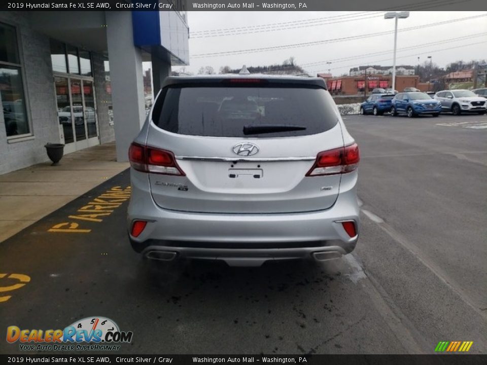 2019 Hyundai Santa Fe XL SE AWD Circuit Silver / Gray Photo #6