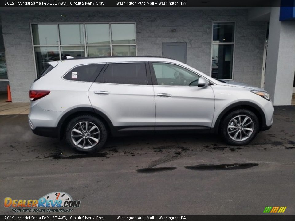 Circuit Silver 2019 Hyundai Santa Fe XL SE AWD Photo #8