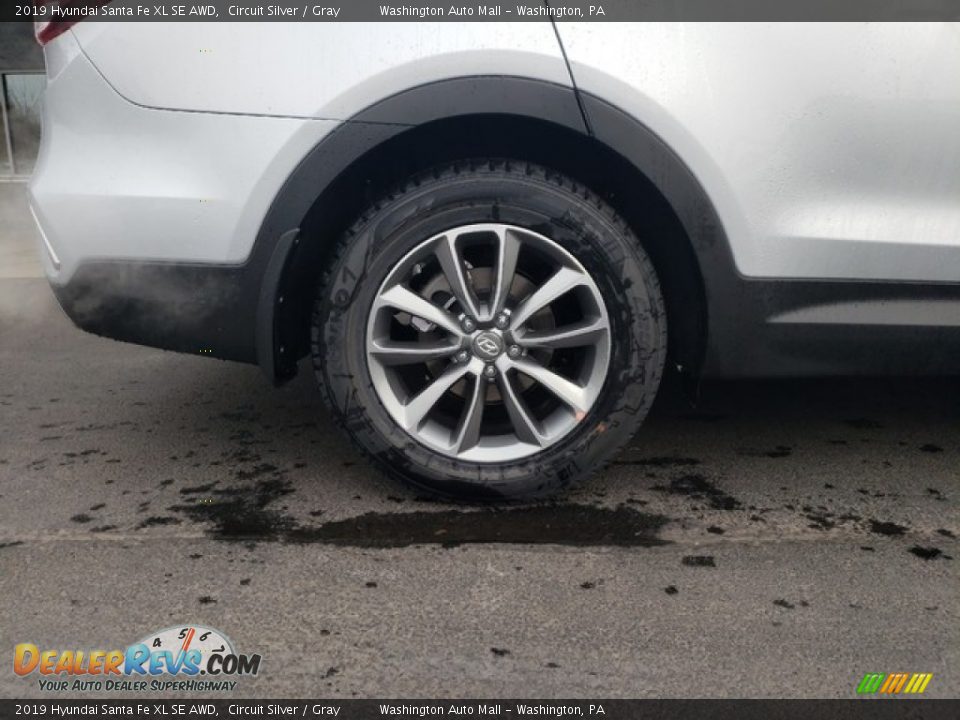 2019 Hyundai Santa Fe XL SE AWD Circuit Silver / Gray Photo #9