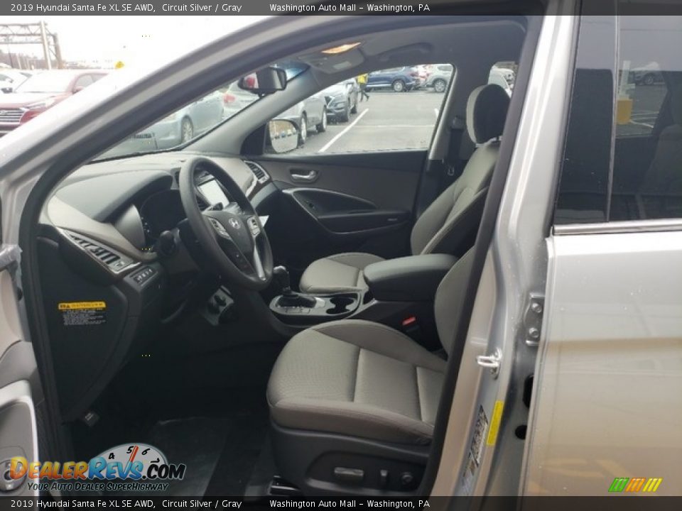 2019 Hyundai Santa Fe XL SE AWD Circuit Silver / Gray Photo #14