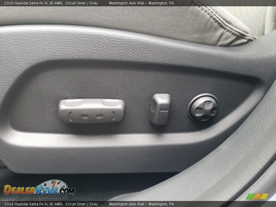 2019 Hyundai Santa Fe XL SE AWD Circuit Silver / Gray Photo #17