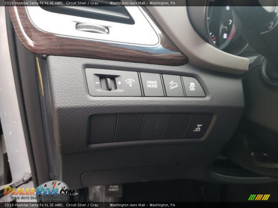 2019 Hyundai Santa Fe XL SE AWD Circuit Silver / Gray Photo #19