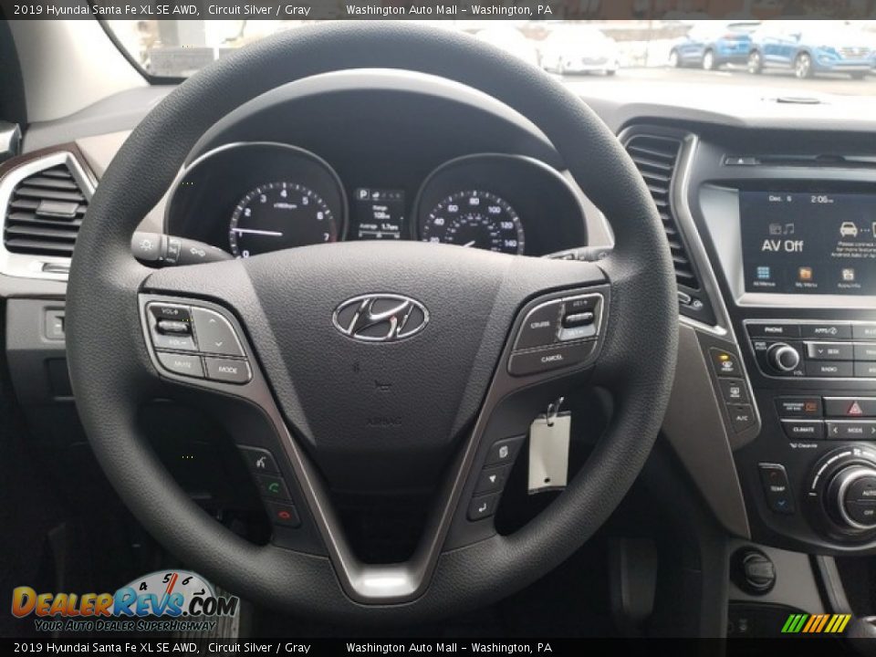 2019 Hyundai Santa Fe XL SE AWD Circuit Silver / Gray Photo #20