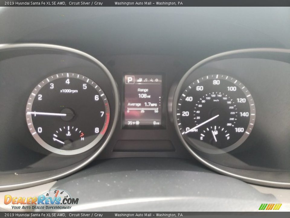 2019 Hyundai Santa Fe XL SE AWD Circuit Silver / Gray Photo #21