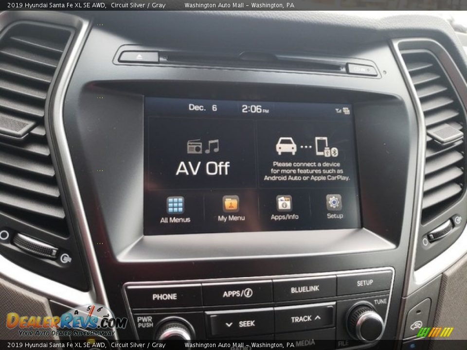 2019 Hyundai Santa Fe XL SE AWD Circuit Silver / Gray Photo #22