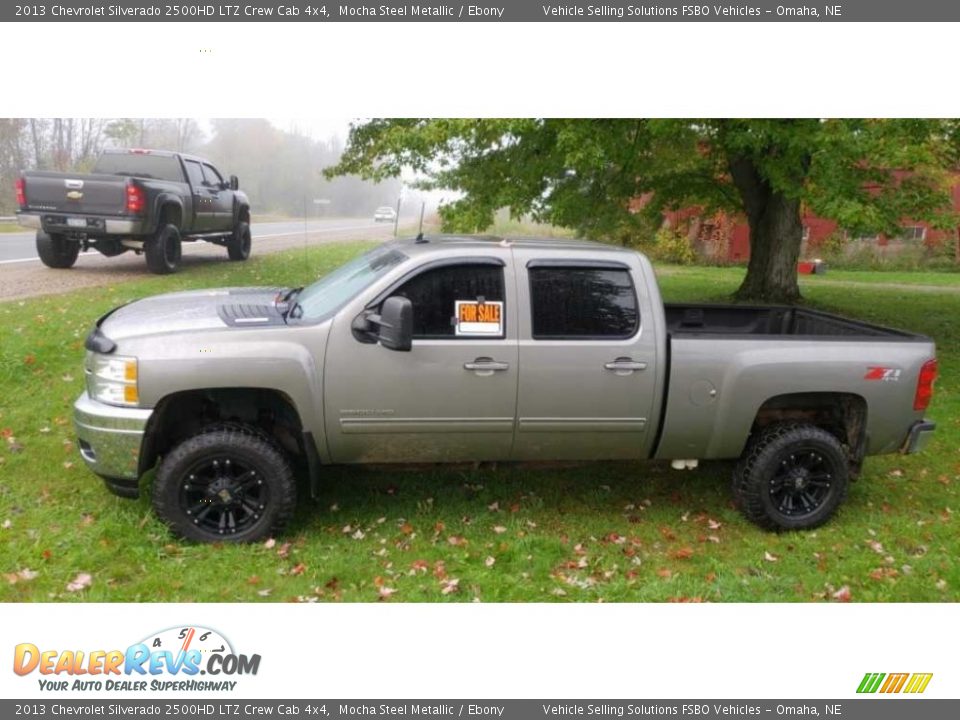 2013 Chevrolet Silverado 2500HD LTZ Crew Cab 4x4 Mocha Steel Metallic / Ebony Photo #1