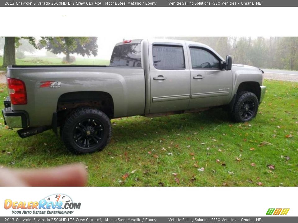 2013 Chevrolet Silverado 2500HD LTZ Crew Cab 4x4 Mocha Steel Metallic / Ebony Photo #8