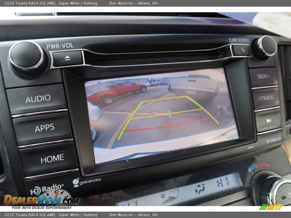 2016 Toyota RAV4 XLE AWD Super White / Nutmeg Photo #4