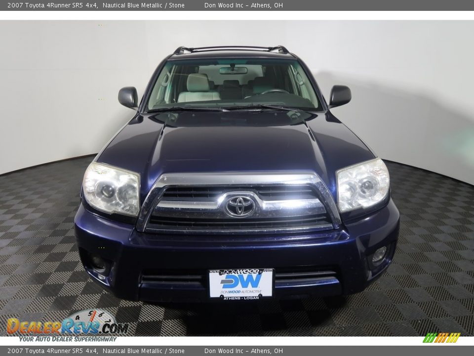 2007 Toyota 4Runner SR5 4x4 Nautical Blue Metallic / Stone Photo #6