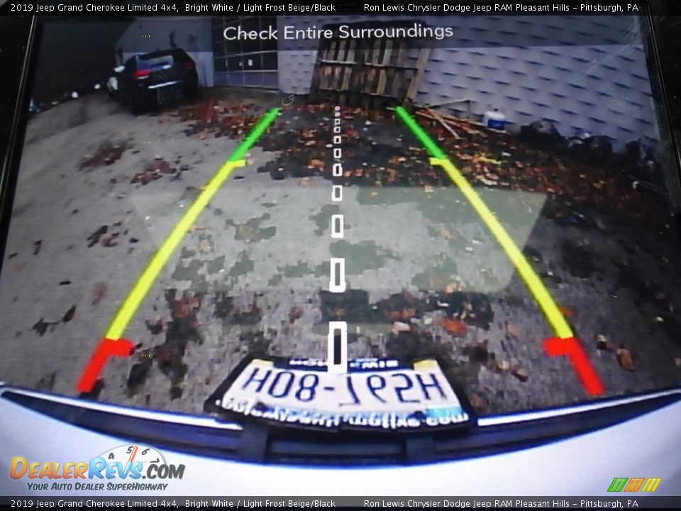 2019 Jeep Grand Cherokee Limited 4x4 Bright White / Light Frost Beige/Black Photo #19