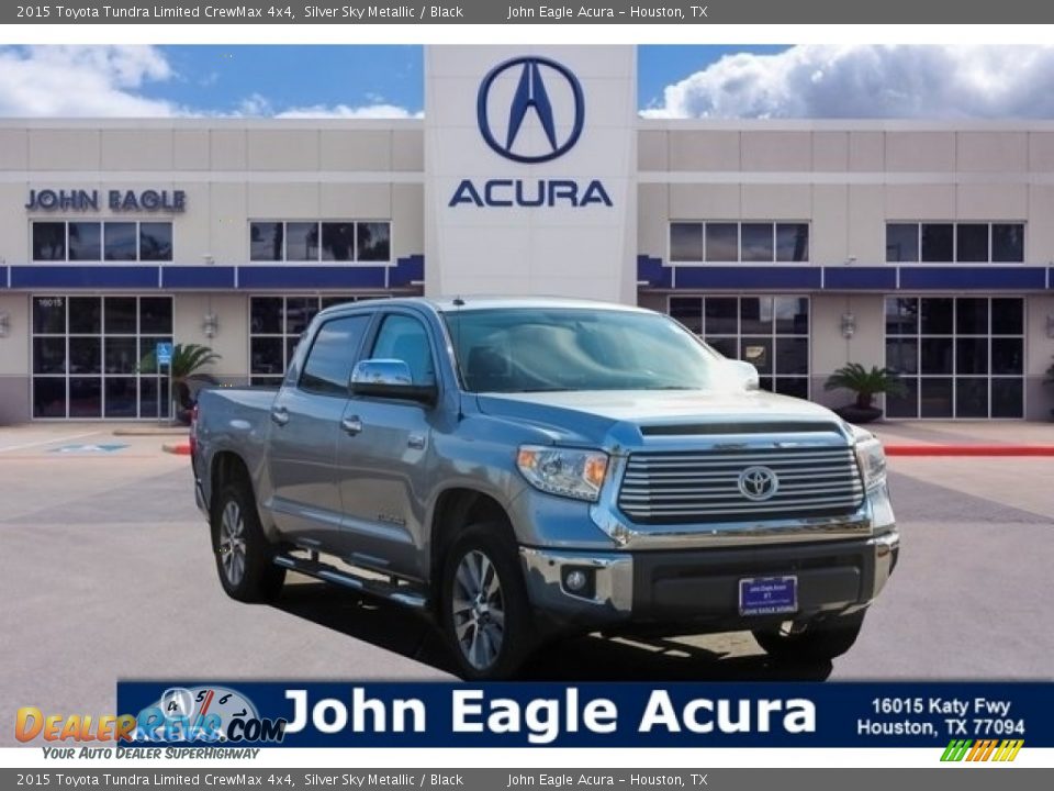 2015 Toyota Tundra Limited CrewMax 4x4 Silver Sky Metallic / Black Photo #1