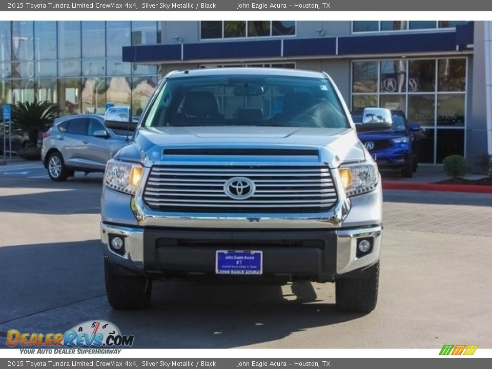 2015 Toyota Tundra Limited CrewMax 4x4 Silver Sky Metallic / Black Photo #2