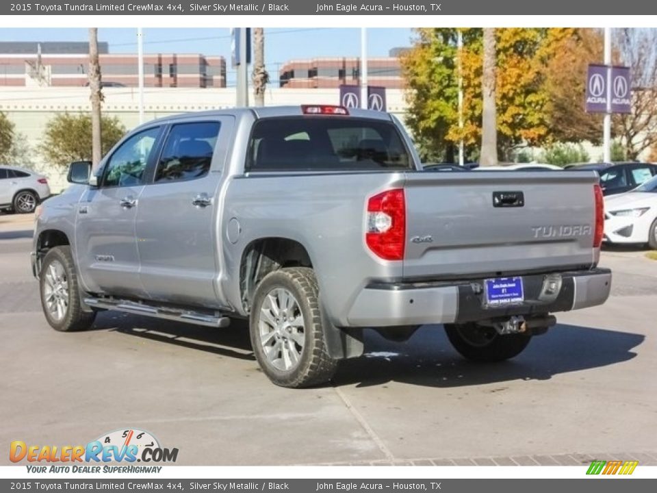 2015 Toyota Tundra Limited CrewMax 4x4 Silver Sky Metallic / Black Photo #5