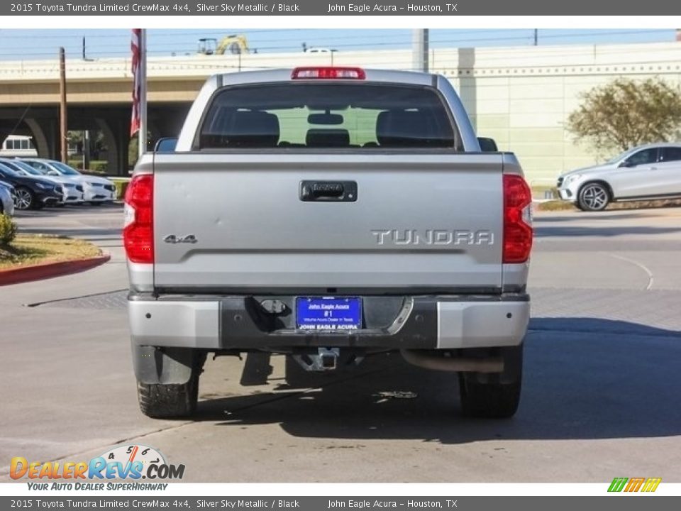 2015 Toyota Tundra Limited CrewMax 4x4 Silver Sky Metallic / Black Photo #6