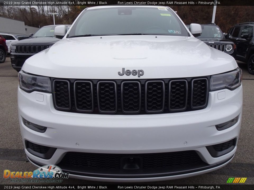 2019 Jeep Grand Cherokee High Altitude 4x4 Bright White / Black Photo #8