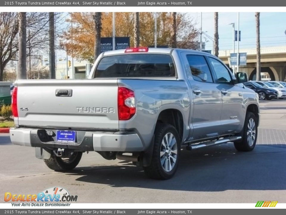 2015 Toyota Tundra Limited CrewMax 4x4 Silver Sky Metallic / Black Photo #7