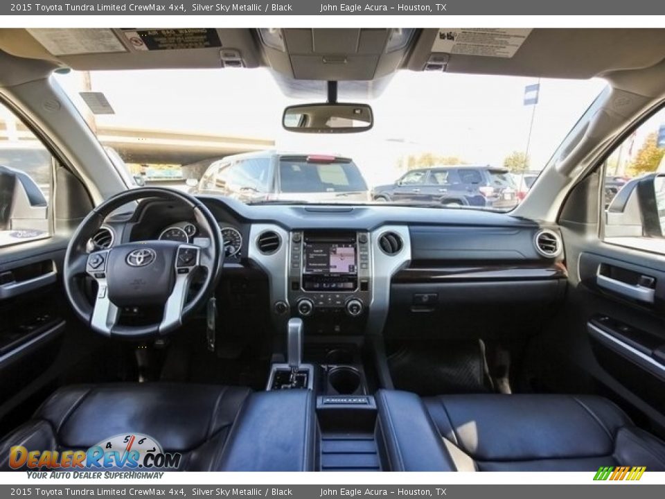 2015 Toyota Tundra Limited CrewMax 4x4 Silver Sky Metallic / Black Photo #9