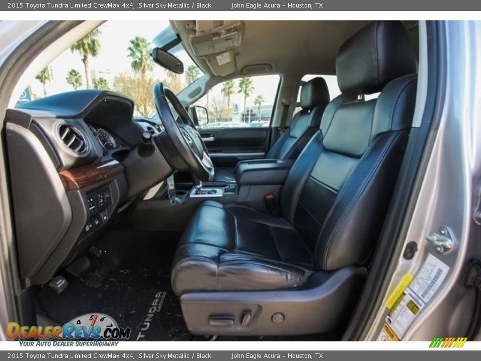 2015 Toyota Tundra Limited CrewMax 4x4 Silver Sky Metallic / Black Photo #18