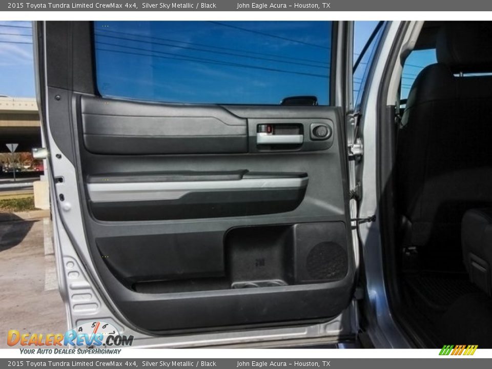 2015 Toyota Tundra Limited CrewMax 4x4 Silver Sky Metallic / Black Photo #19
