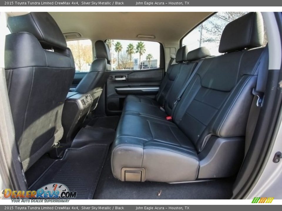 2015 Toyota Tundra Limited CrewMax 4x4 Silver Sky Metallic / Black Photo #20