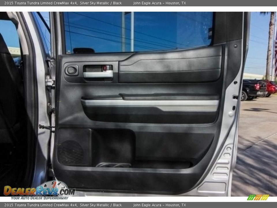 2015 Toyota Tundra Limited CrewMax 4x4 Silver Sky Metallic / Black Photo #22