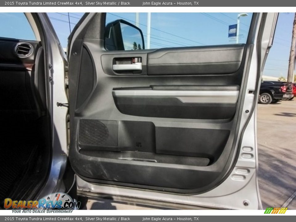 2015 Toyota Tundra Limited CrewMax 4x4 Silver Sky Metallic / Black Photo #24