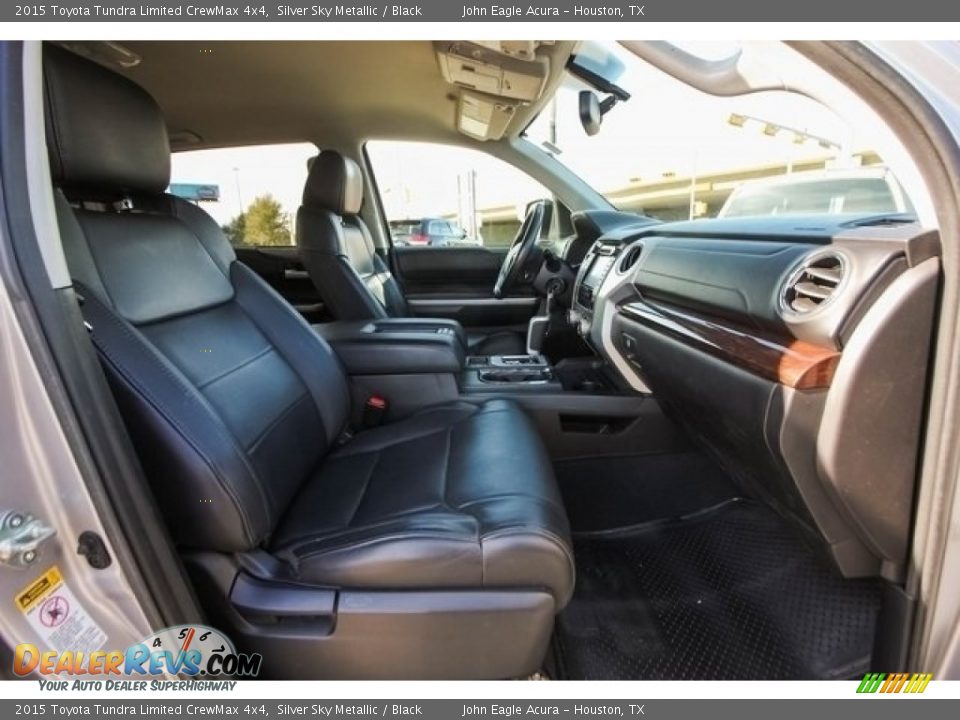 2015 Toyota Tundra Limited CrewMax 4x4 Silver Sky Metallic / Black Photo #25