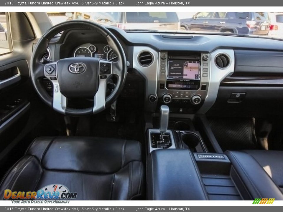 2015 Toyota Tundra Limited CrewMax 4x4 Silver Sky Metallic / Black Photo #26