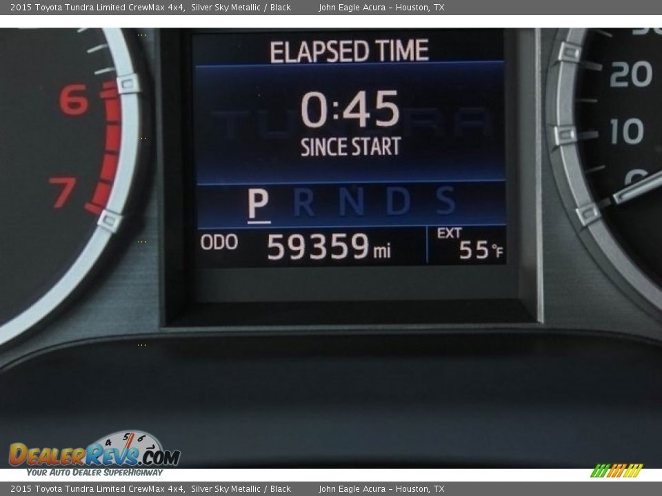 2015 Toyota Tundra Limited CrewMax 4x4 Silver Sky Metallic / Black Photo #34