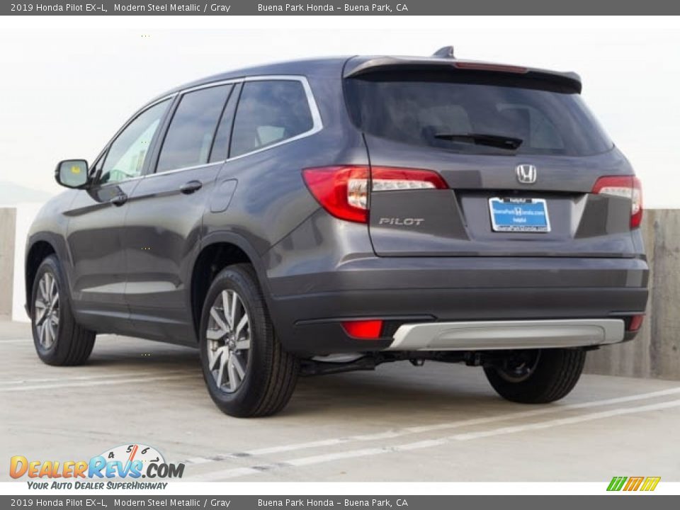 2019 Honda Pilot EX-L Modern Steel Metallic / Gray Photo #2