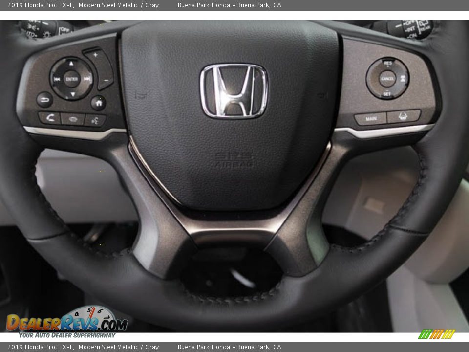 2019 Honda Pilot EX-L Steering Wheel Photo #20