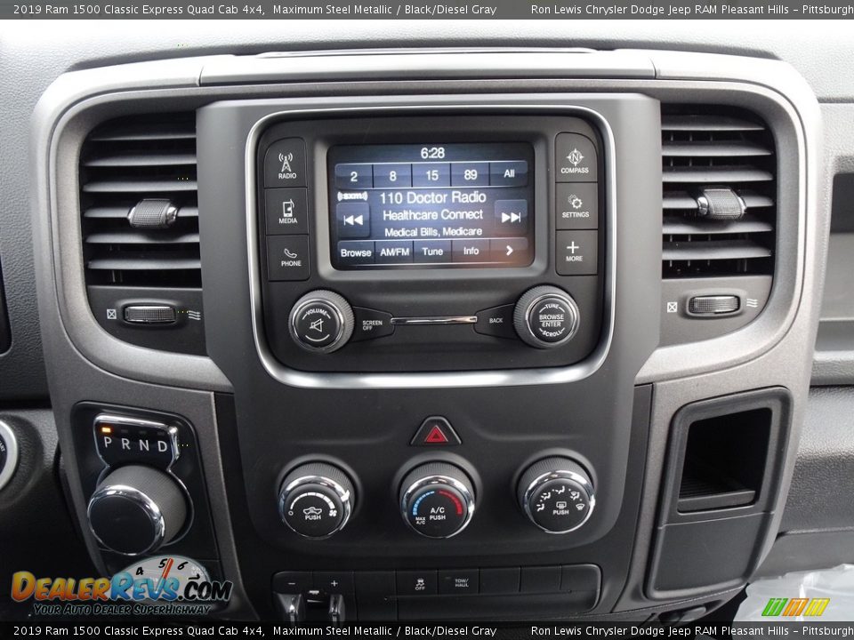 2019 Ram 1500 Classic Express Quad Cab 4x4 Maximum Steel Metallic / Black/Diesel Gray Photo #15