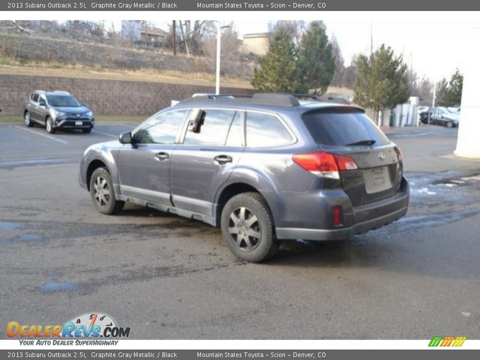 2013 Subaru Outback 2.5i Graphite Gray Metallic / Black Photo #4