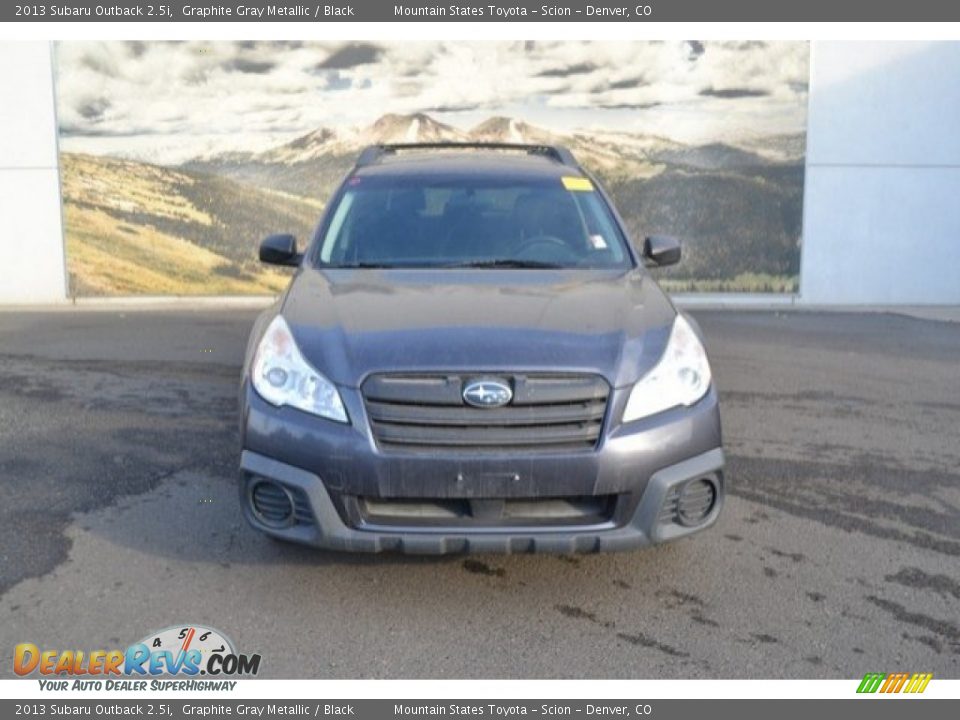 2013 Subaru Outback 2.5i Graphite Gray Metallic / Black Photo #8
