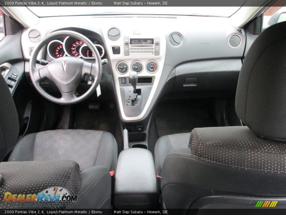 2009 Pontiac Vibe 2.4 Liquid Platinum Metallic / Ebony Photo #23