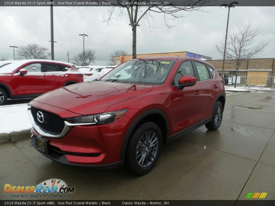 Front 3/4 View of 2019 Mazda CX-5 Sport AWD Photo #1