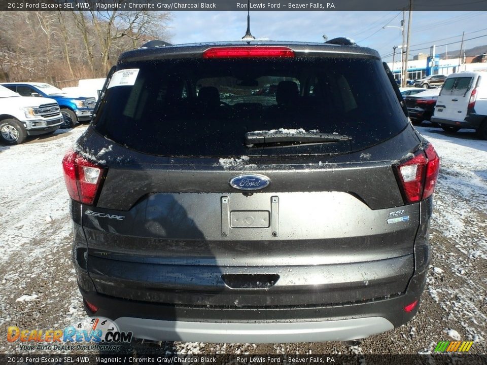 2019 Ford Escape SEL 4WD Magnetic / Chromite Gray/Charcoal Black Photo #3