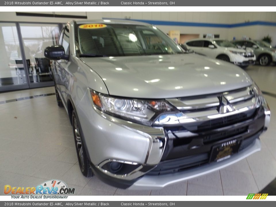 2018 Mitsubishi Outlander ES AWC Alloy Silver Metallic / Black Photo #6