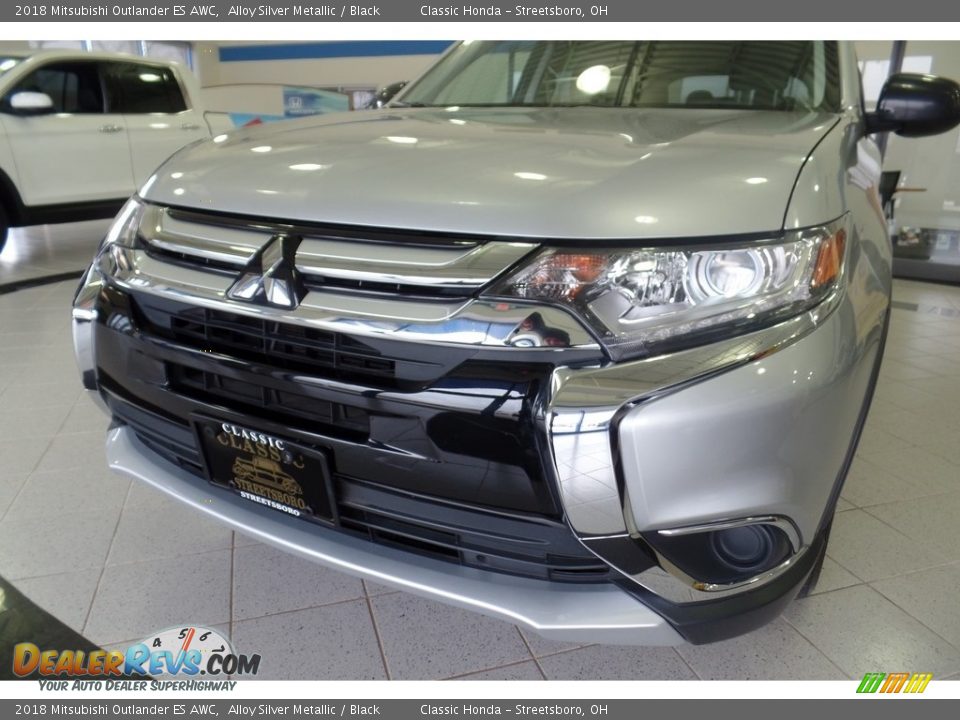 2018 Mitsubishi Outlander ES AWC Alloy Silver Metallic / Black Photo #7