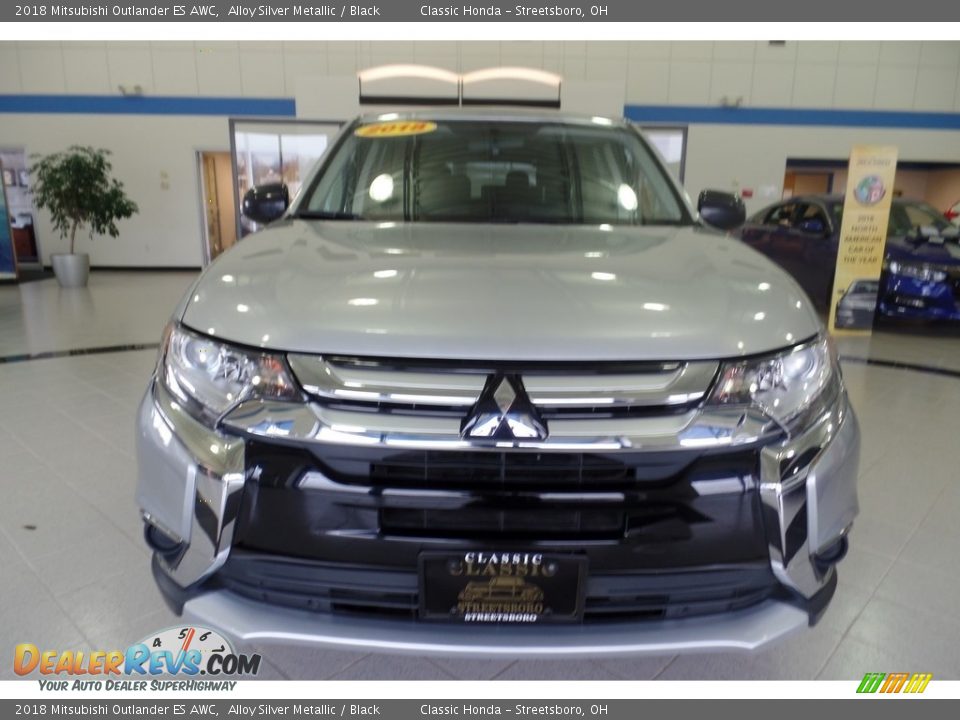 2018 Mitsubishi Outlander ES AWC Alloy Silver Metallic / Black Photo #13